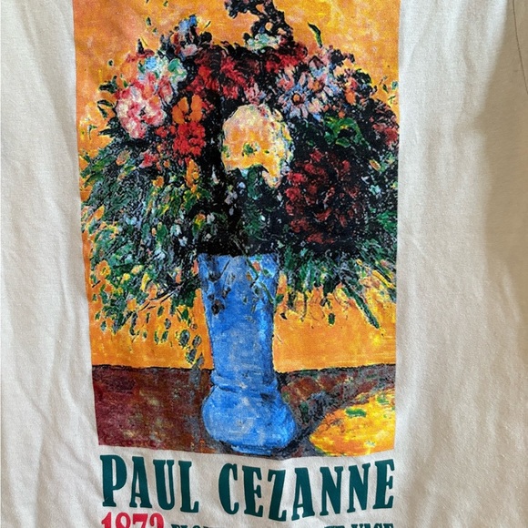 CEZANE  PAINTING GRAPHIC TEE SIZE S - Picture 2 of 3